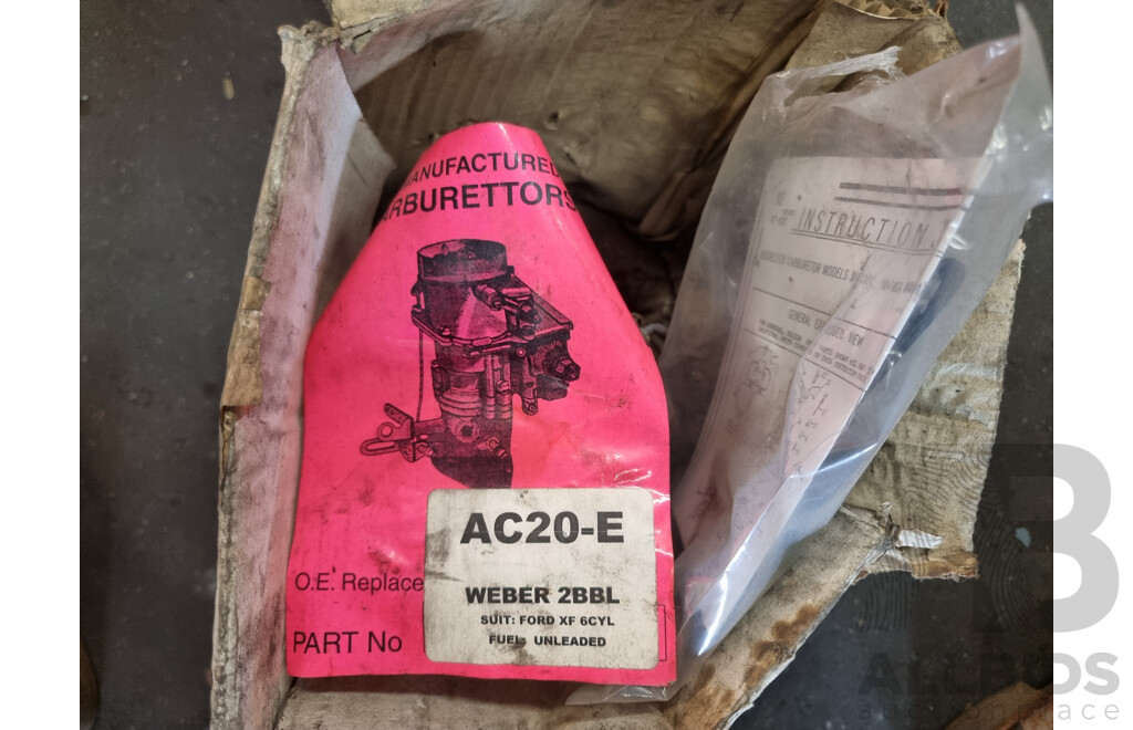 Carby to Suit 6 Cylinder Unleaded Ford XF