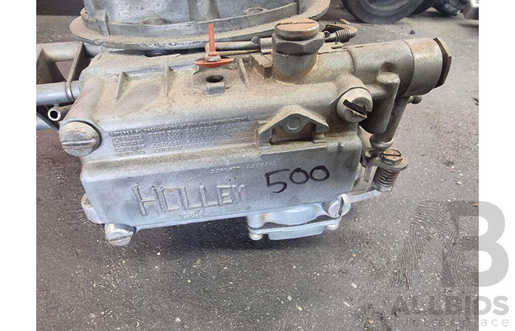 2 Barrel 500 Holley Carby