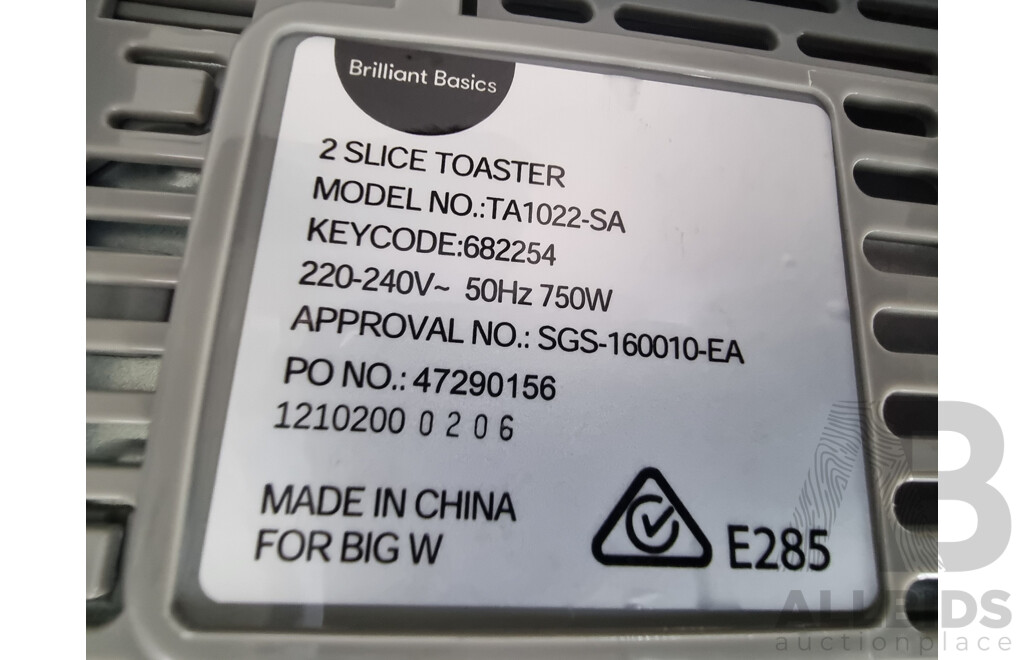 Assorted Jot Lot - Toasters ETC