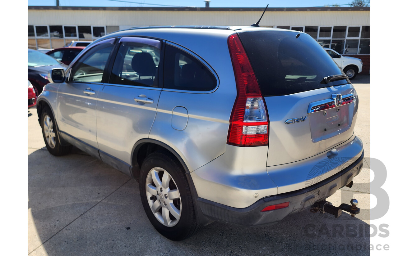9/2007 Honda CRV (4x4) Luxury MY07 4d Wagon Silver 2.4L