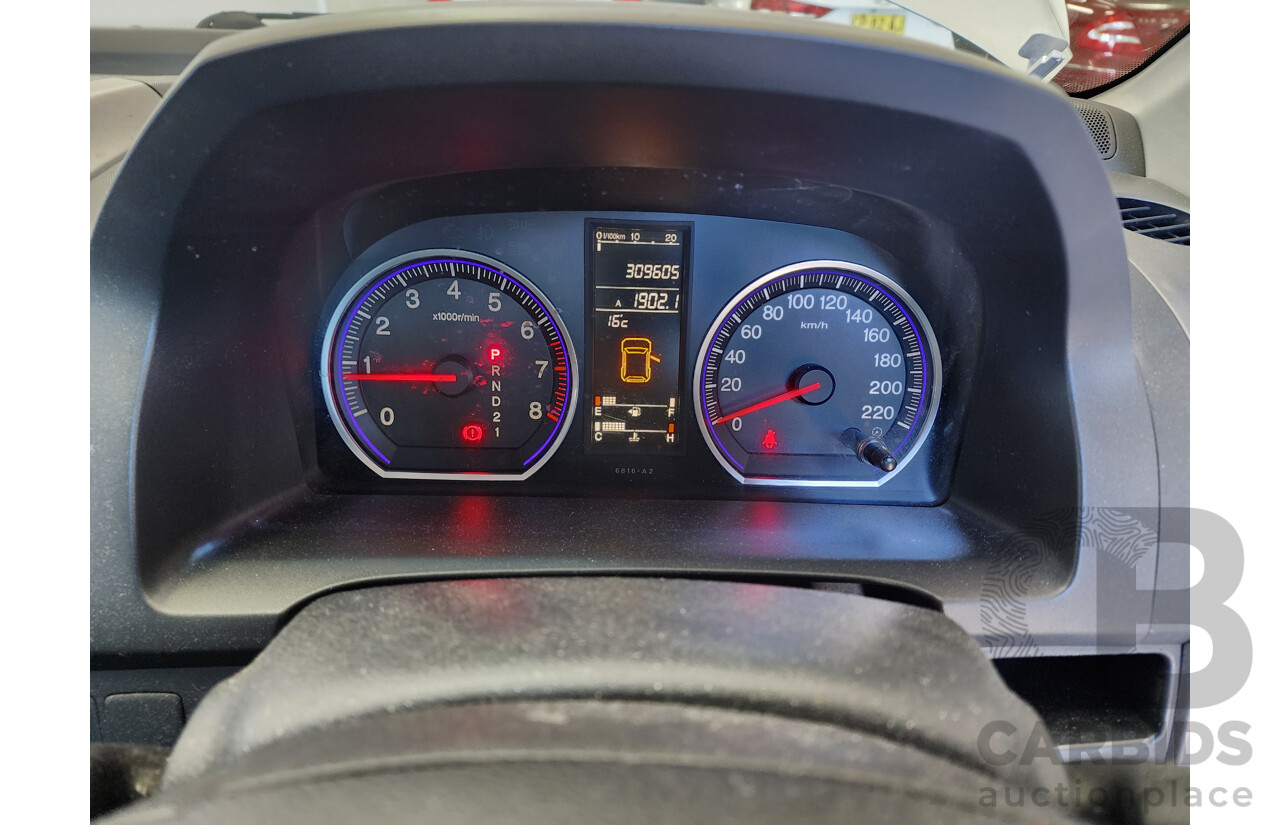 9/2007 Honda CRV (4x4) Luxury MY07 4d Wagon Silver 2.4L