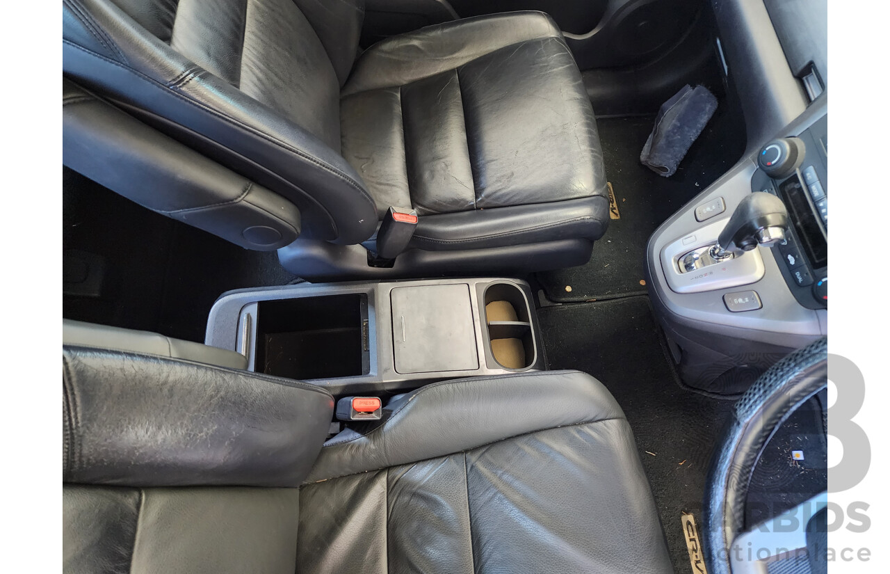 9/2007 Honda CRV (4x4) Luxury MY07 4d Wagon Silver 2.4L