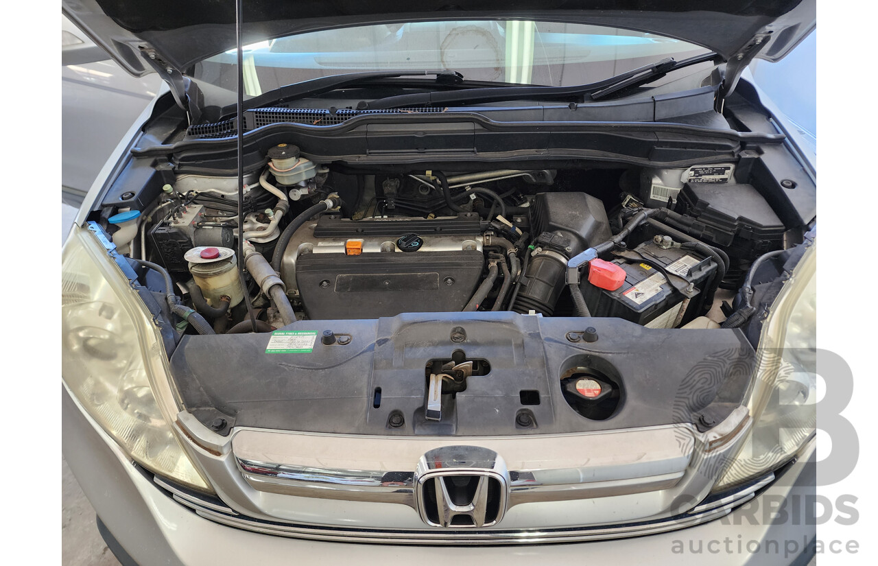 9/2007 Honda CRV (4x4) Luxury MY07 4d Wagon Silver 2.4L
