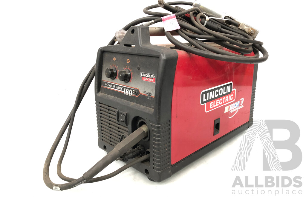 Lincoln Electric Power Mig 180c Mig Welder