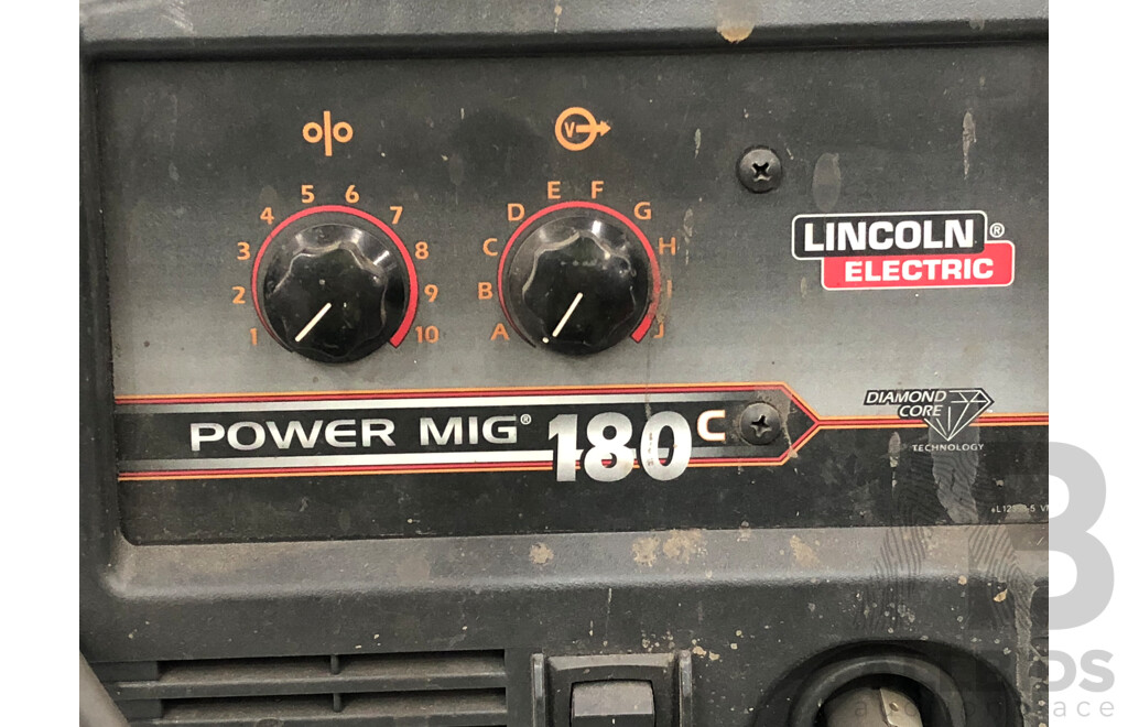 Lincoln Electric Power Mig 180c Mig Welder