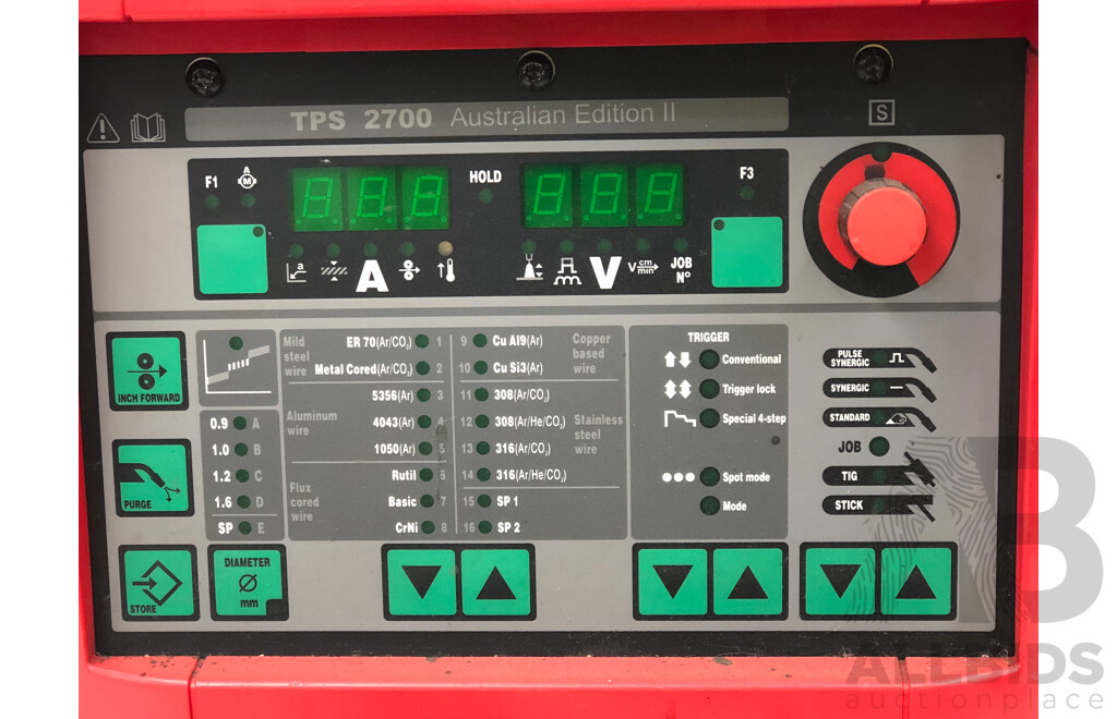 Fronius A-4600 TransPuls Synergic 2700 4R/E WELS MIG/MAG Welding Machine
