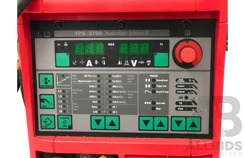 Fronius A-4600 TransPuls Synergic 2700 4R/E WELS MIG/MAG Welding Machine
