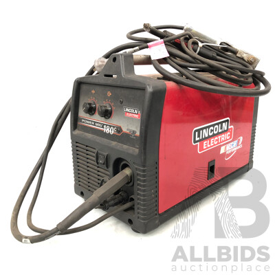 Lincoln Electric Power Mig 180c Mig Welder Lincoln Electric Power Mig 180c Mig Welder