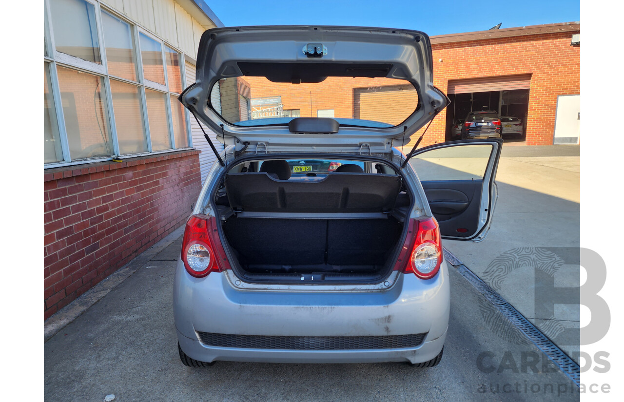10/2009 Holden Barina  TK MY09 3d Hatchback Silver 1.6L
