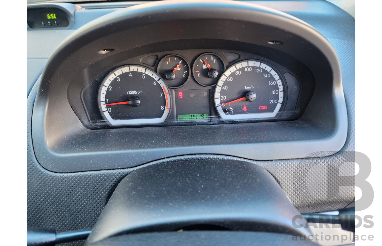 10/2009 Holden Barina  TK MY09 3d Hatchback Silver 1.6L