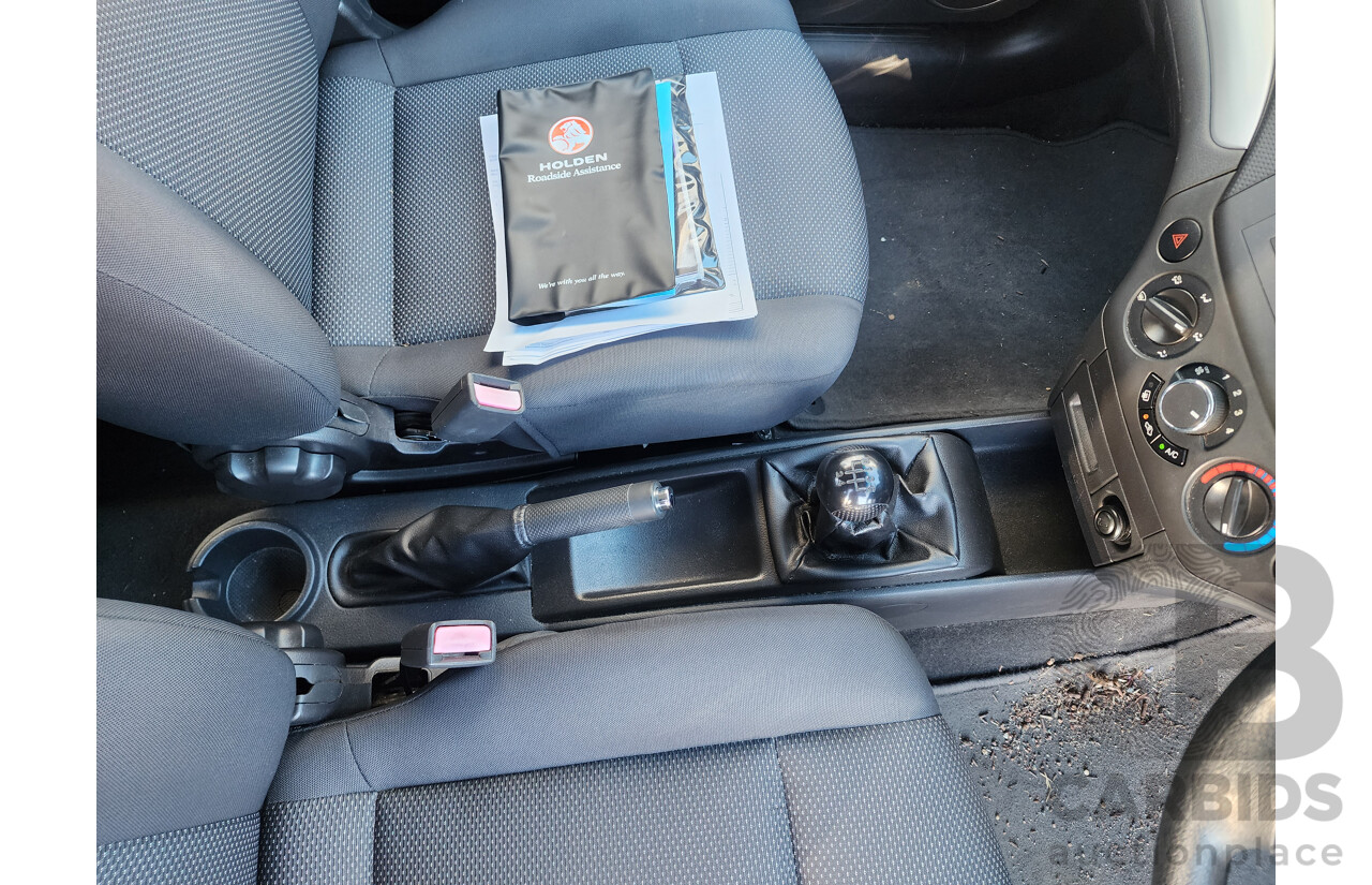 10/2009 Holden Barina  TK MY09 3d Hatchback Silver 1.6L