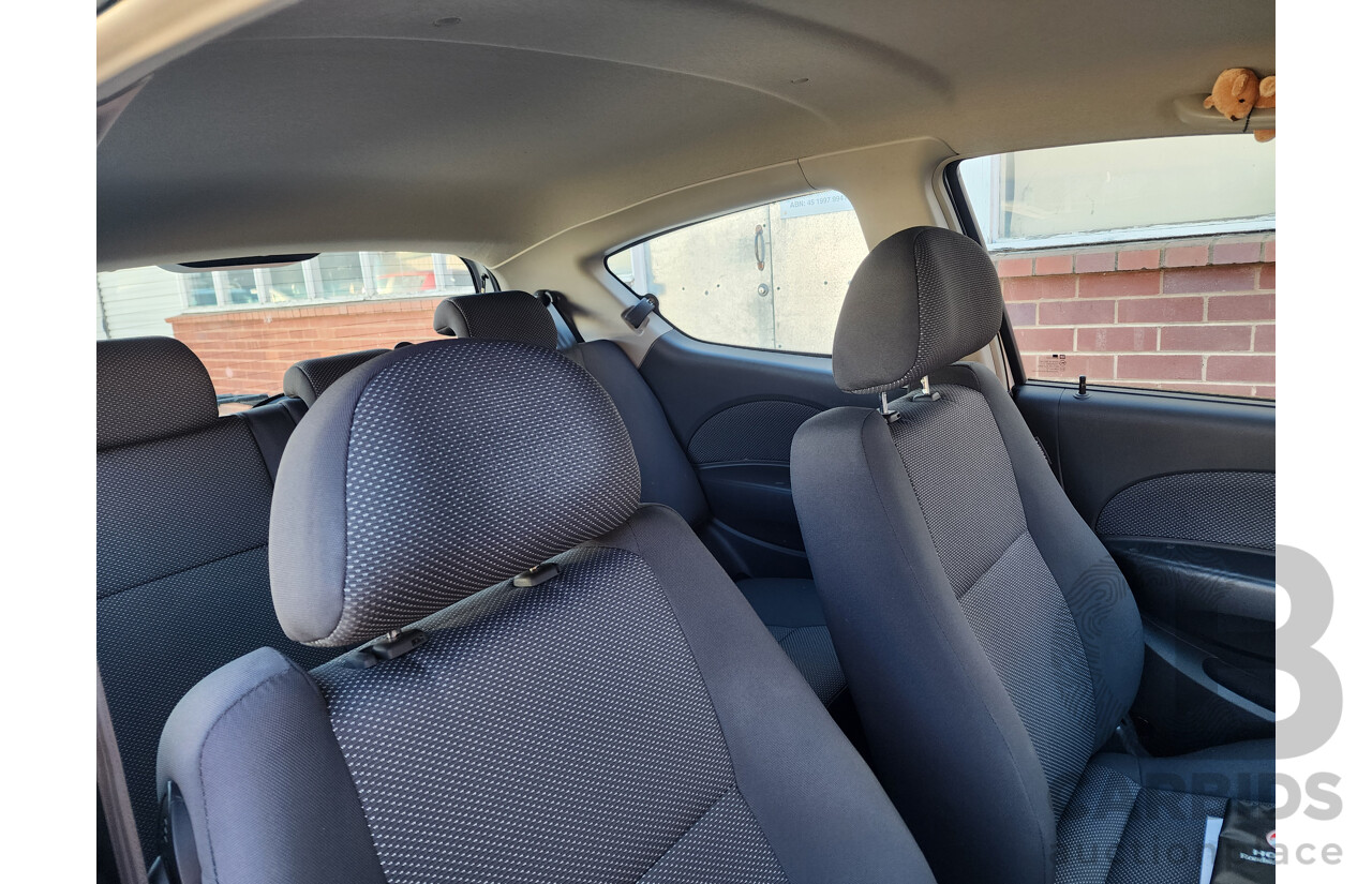 10/2009 Holden Barina  TK MY09 3d Hatchback Silver 1.6L