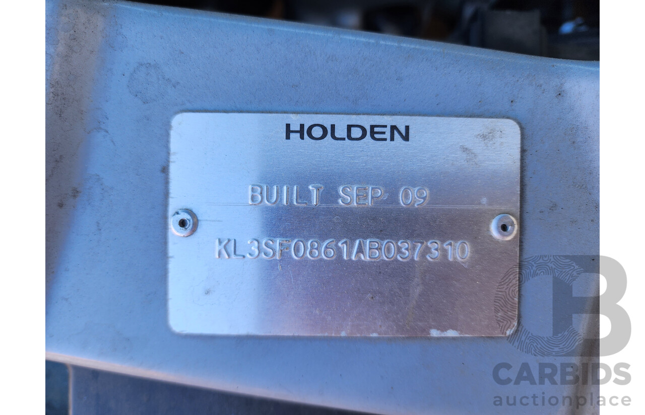10/2009 Holden Barina  TK MY09 3d Hatchback Silver 1.6L