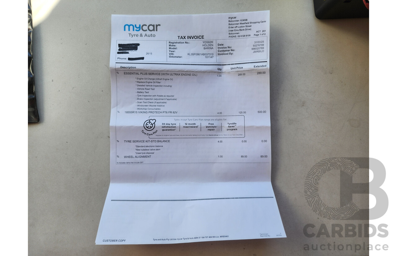 10/2009 Holden Barina  TK MY09 3d Hatchback Silver 1.6L