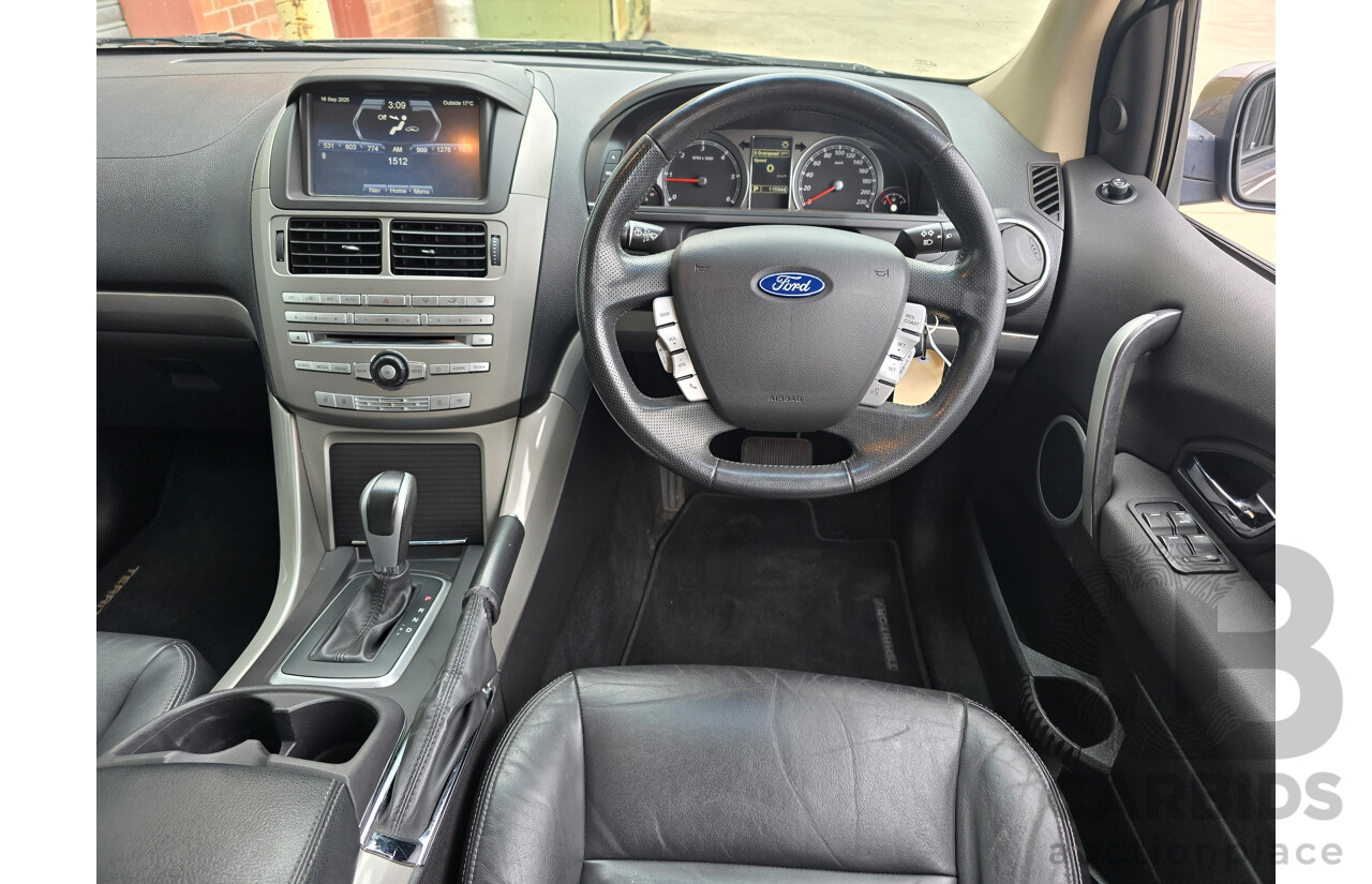 10/2012 Ford Territory Titanium SZ 4d Wagon Havana Brown Metallic Turbo Diesel 2.7L - 7 Seater
