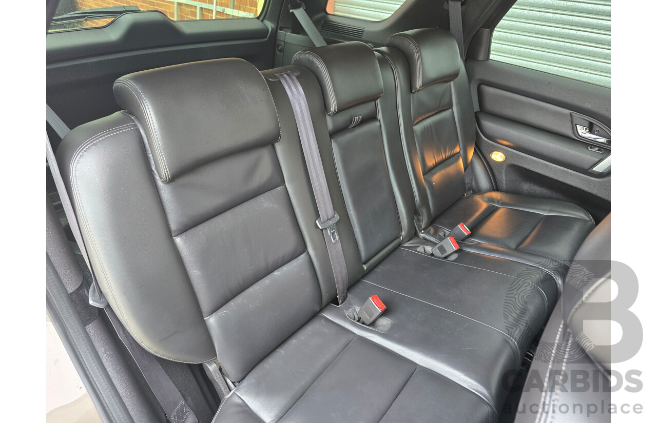 10/2012 Ford Territory Titanium SZ 4d Wagon Havana Brown Metallic Turbo Diesel 2.7L - 7 Seater