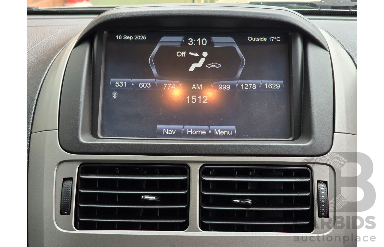 10/2012 Ford Territory Titanium SZ 4d Wagon Havana Brown Metallic Turbo Diesel 2.7L - 7 Seater