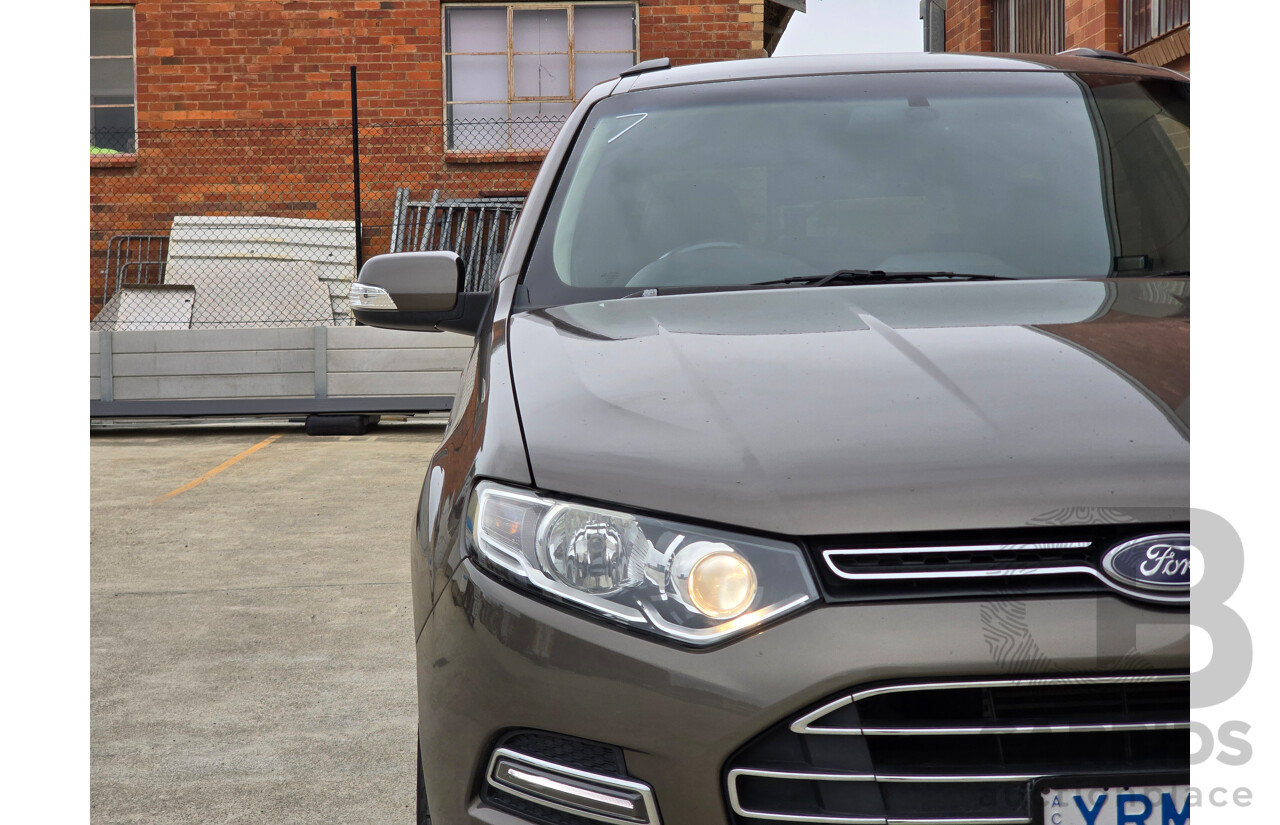 10/2012 Ford Territory Titanium SZ 4d Wagon Havana Brown Metallic Turbo Diesel 2.7L - 7 Seater