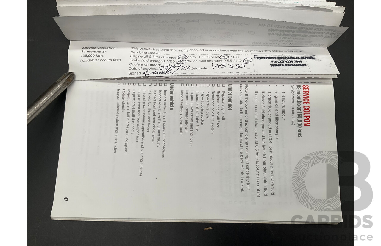 11/2015 Holden Barina X (FWD) TM MY16 5d Hatchback Summit White 1.6L