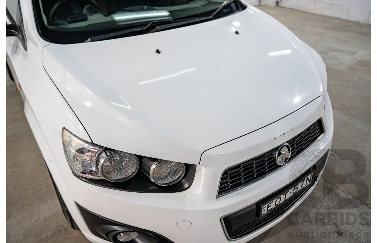 11/2015 Holden Barina X (FWD) TM MY16 5d Hatchback Summit White 1.6L