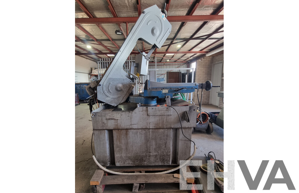 2012, Hafco Metal Master Swivel Head Dual Mitre Metal Cutting Band Saw