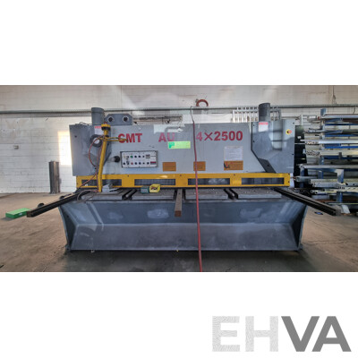 09/2006, CMT AU 4 X 2500, Industrial Hydraulic Sheer Guillotine Machine