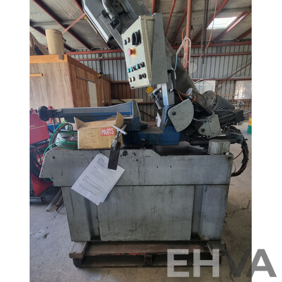 2012, Hafco Metal Master Swivel Head Dual Mitre Metal Cutting Band Saw
