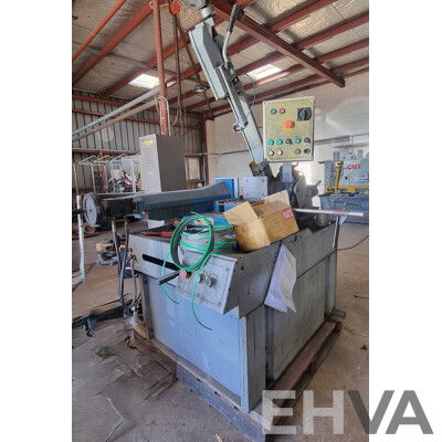 2012, Hafco Metal Master Swivel Head Dual Mitre Metal Cutting Band Saw