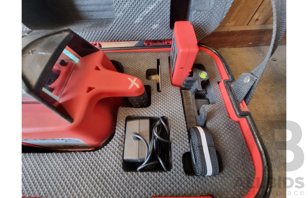 Assorted Job Lot - General A3 Pro Rotary Laser Level, Tripod, Crossliner & Powerline ETC