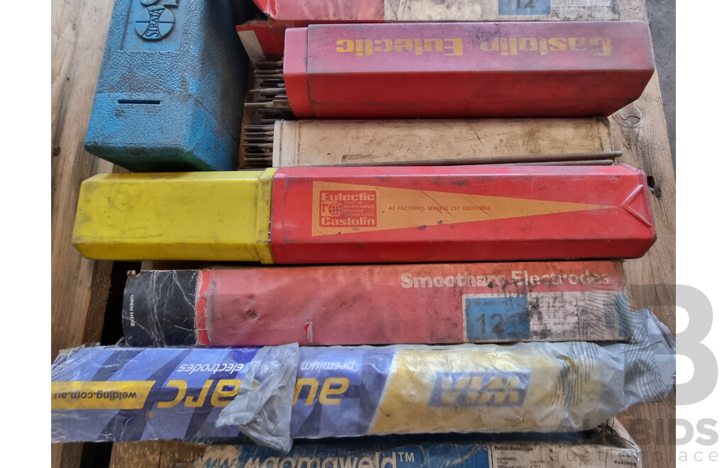 Assorted Job Lot - Quantity of Welding Rods & Wire Reels ETC