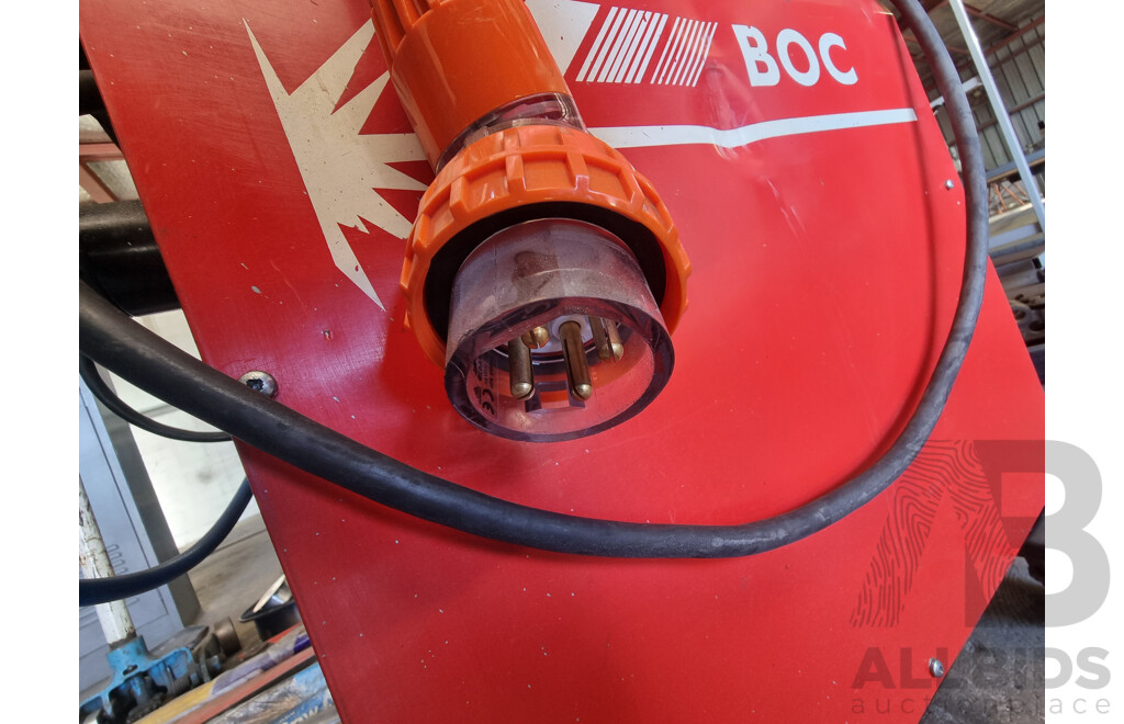 Boc Gas 320R Mig Remote Welder with WF2 Wire Feeder