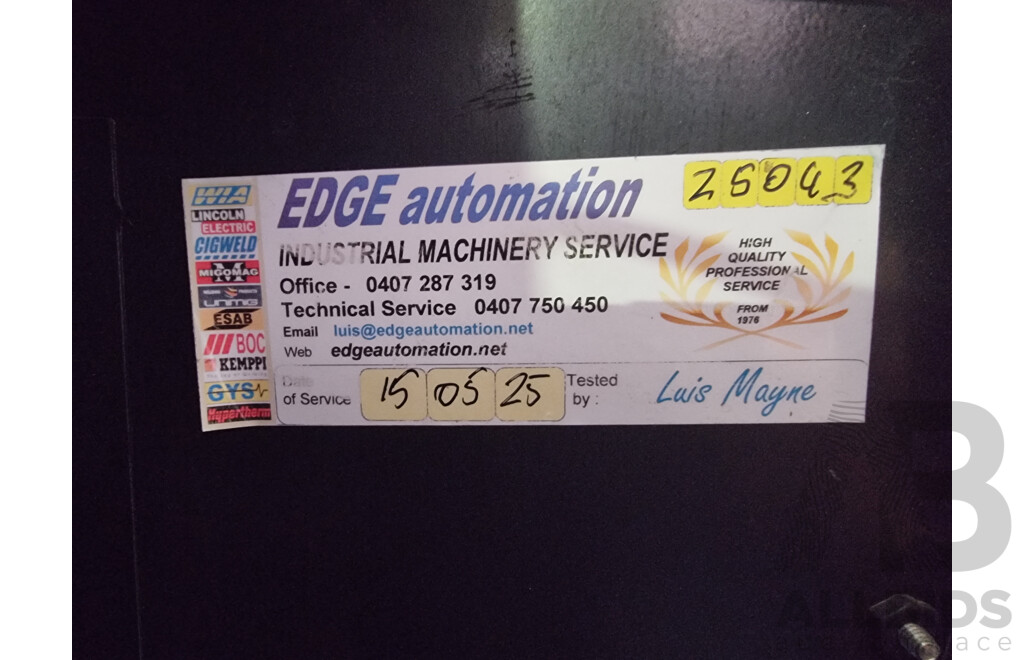 Boc Gas 320R Mig Remote Welder with WF2 Wire Feeder