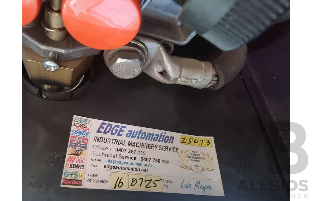 Boc Gas 320R Mig Remote Welder with WF2 Wire Feeder