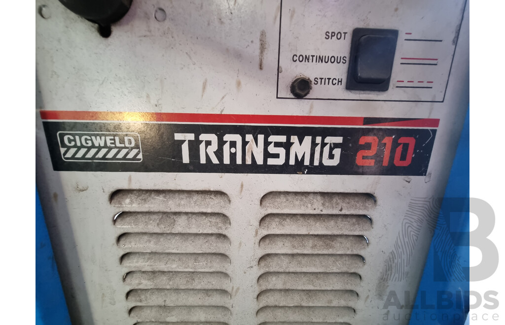 Cig Weld Transmig210 Cutter/Welder