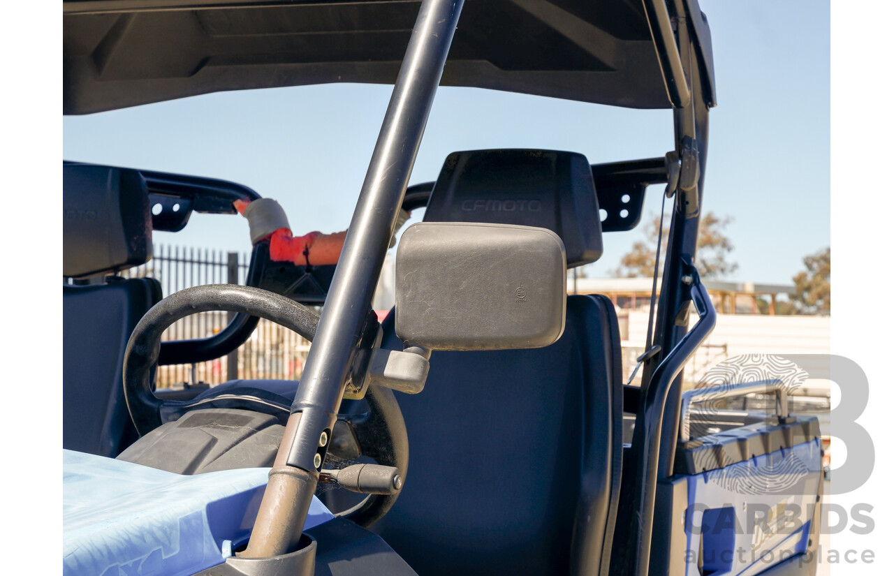 08/2020, CFMOTO U Force 550EPS Side by Side UTV, Manual Tipper Tray & X-Bull Winch with Remote