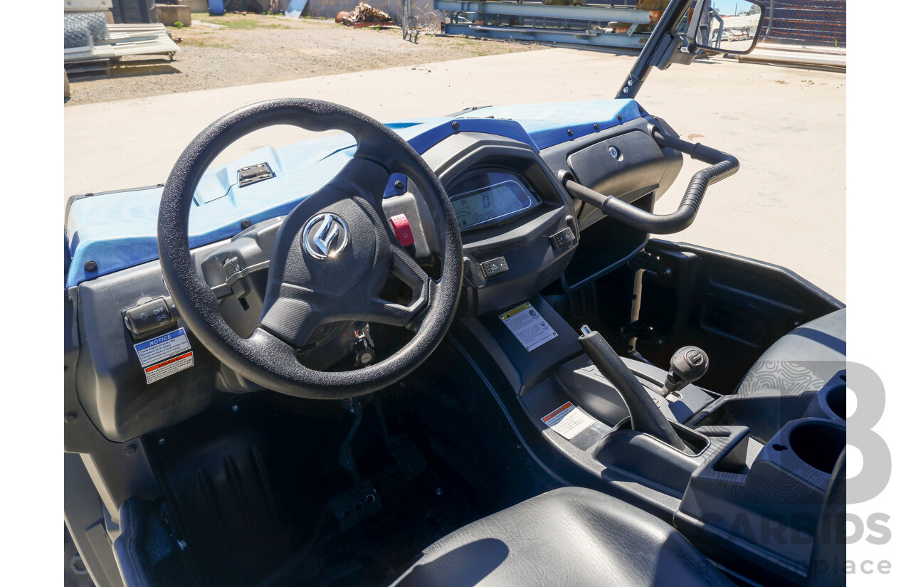 08/2020, CFMOTO U Force 550EPS Side by Side UTV, Manual Tipper Tray & X-Bull Winch with Remote
