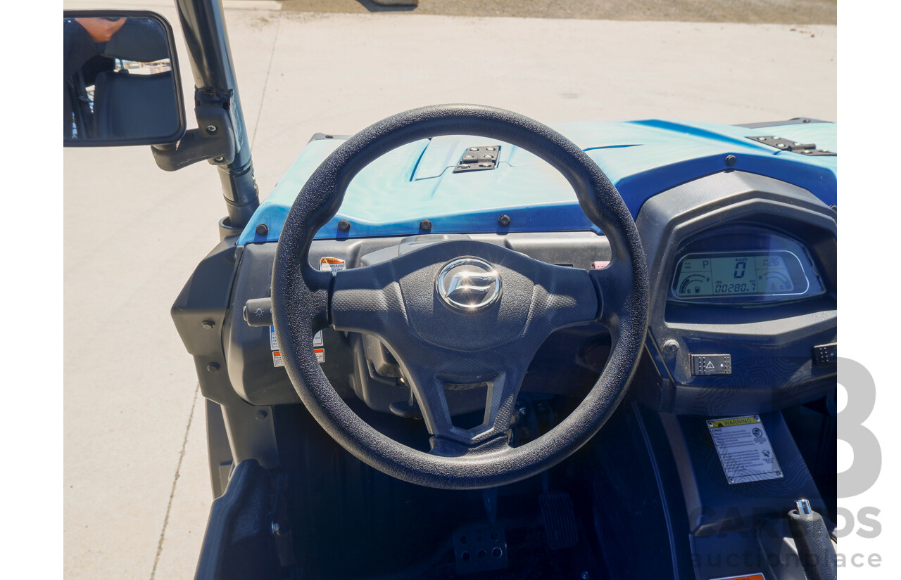 08/2020, CFMOTO U Force 550EPS Side by Side UTV, Manual Tipper Tray & X-Bull Winch with Remote
