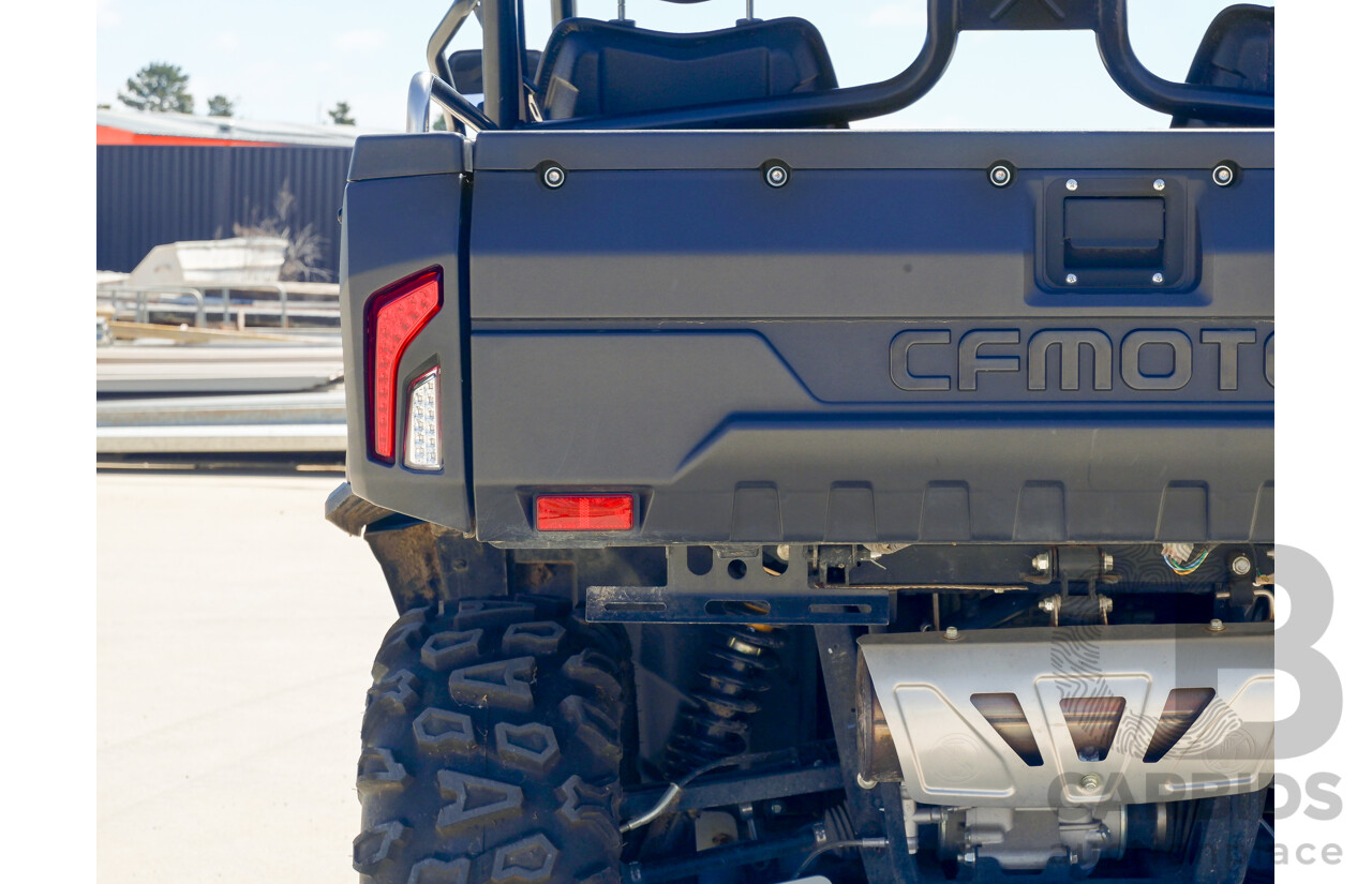08/2020, CFMOTO U Force 550EPS Side by Side UTV, Manual Tipper Tray & X-Bull Winch with Remote