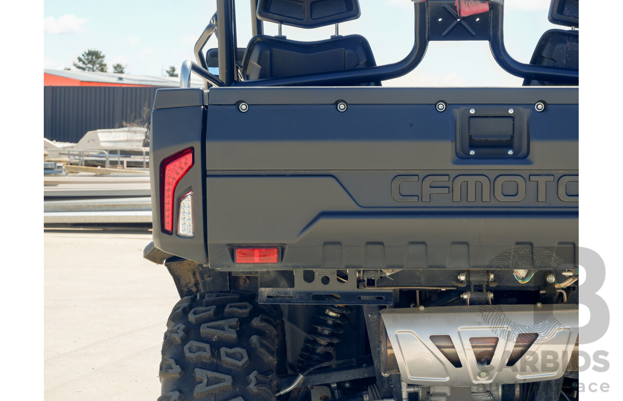 08/2020, CFMOTO U Force 550EPS Side by Side UTV, Manual Tipper Tray & X-Bull Winch with Remote