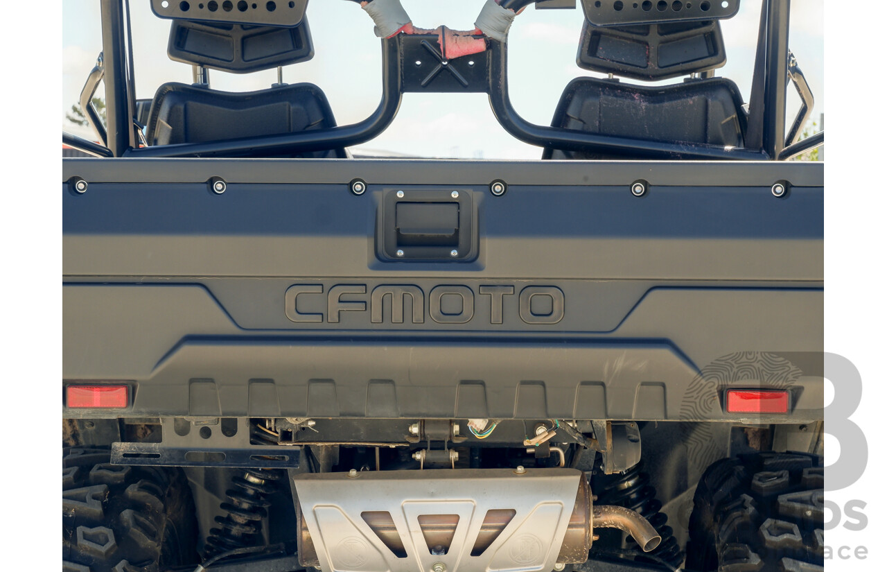 08/2020, CFMOTO U Force 550EPS Side by Side UTV, Manual Tipper Tray & X-Bull Winch with Remote