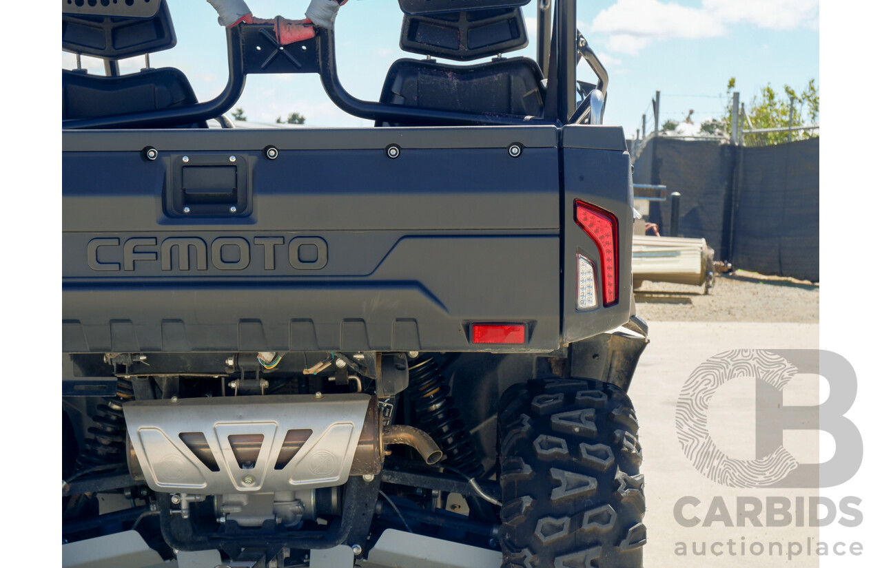 08/2020, CFMOTO U Force 550EPS Side by Side UTV, Manual Tipper Tray & X-Bull Winch with Remote