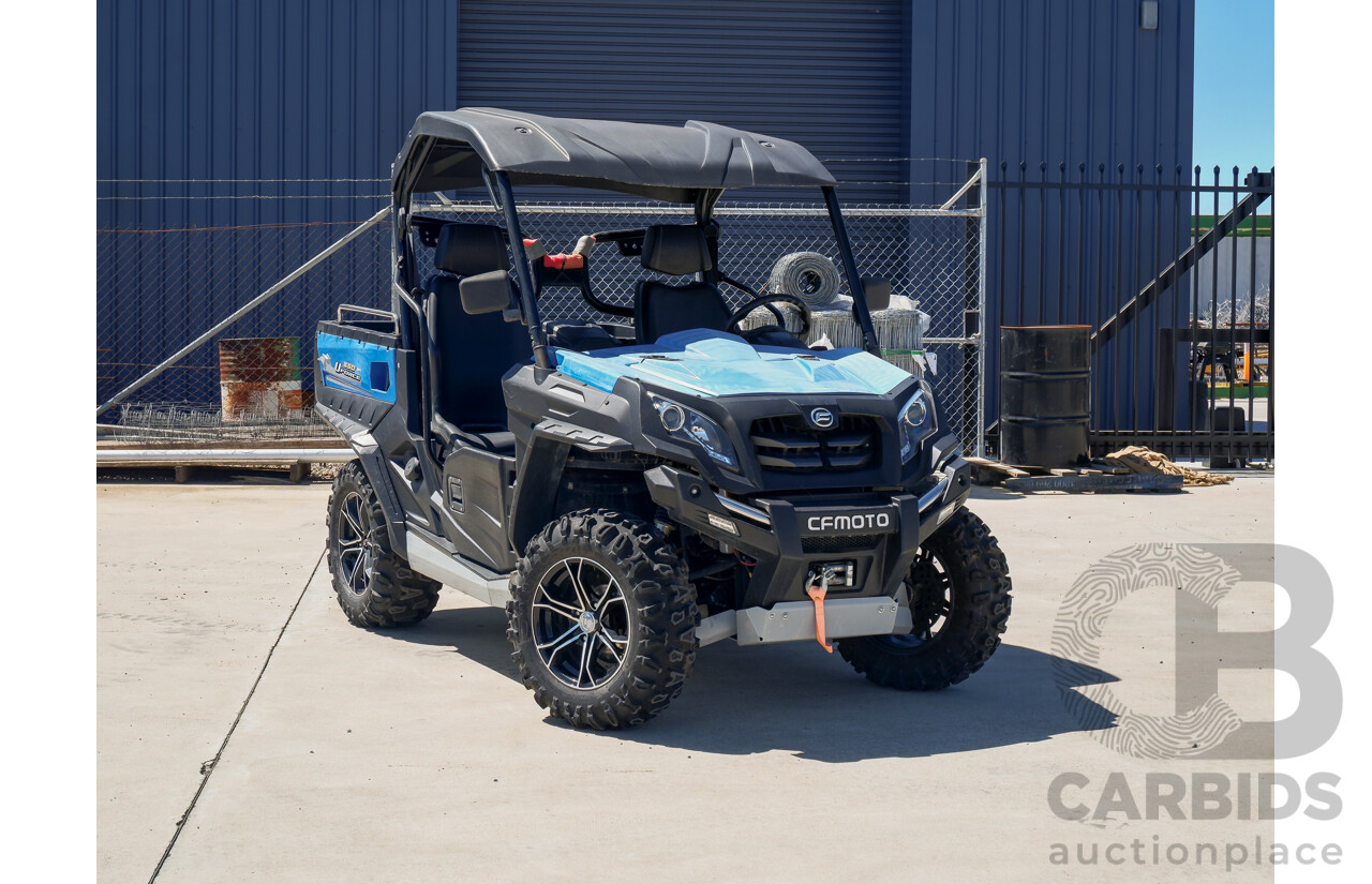 08/2020, CFMOTO U Force 550EPS Side by Side UTV, Manual Tipper Tray & X-Bull Winch with Remote