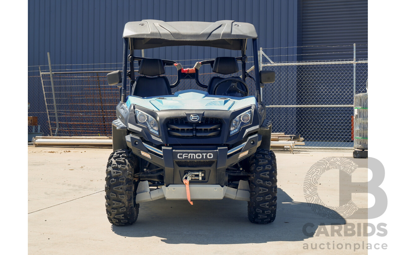 08/2020, CFMOTO U Force 550EPS Side by Side UTV, Manual Tipper Tray & X-Bull Winch with Remote