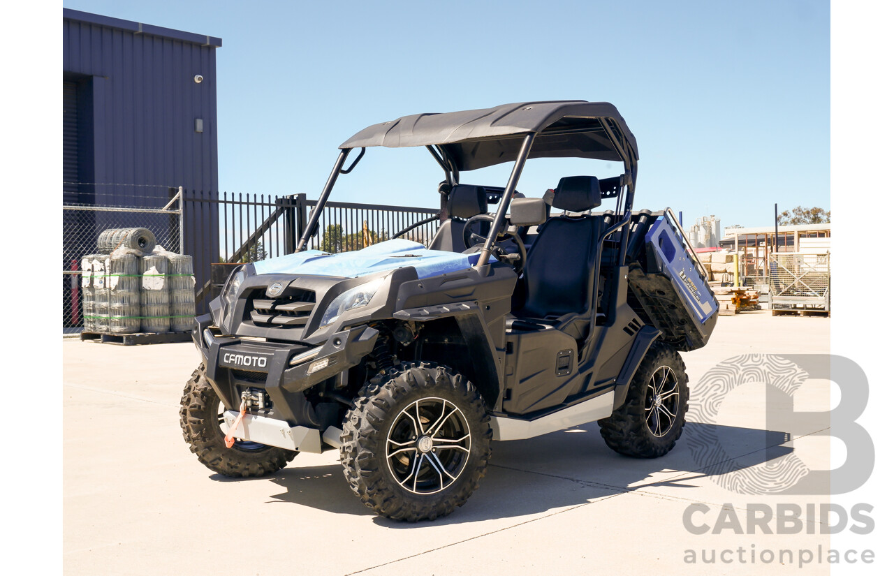 08/2020, CFMOTO U Force 550EPS Side by Side UTV, Manual Tipper Tray & X-Bull Winch with Remote
