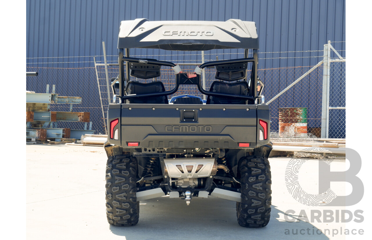 08/2020, CFMOTO U Force 550EPS Side by Side UTV, Manual Tipper Tray & X-Bull Winch with Remote