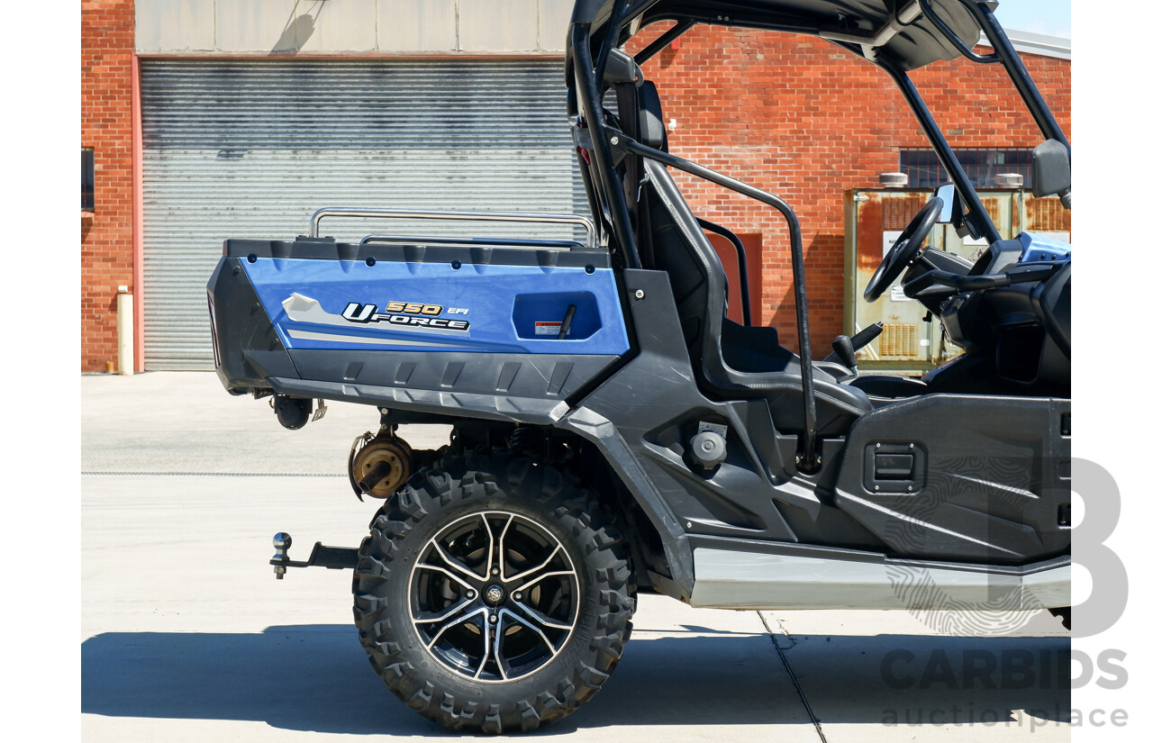 08/2020, CFMOTO U Force 550EPS Side by Side UTV, Manual Tipper Tray & X-Bull Winch with Remote