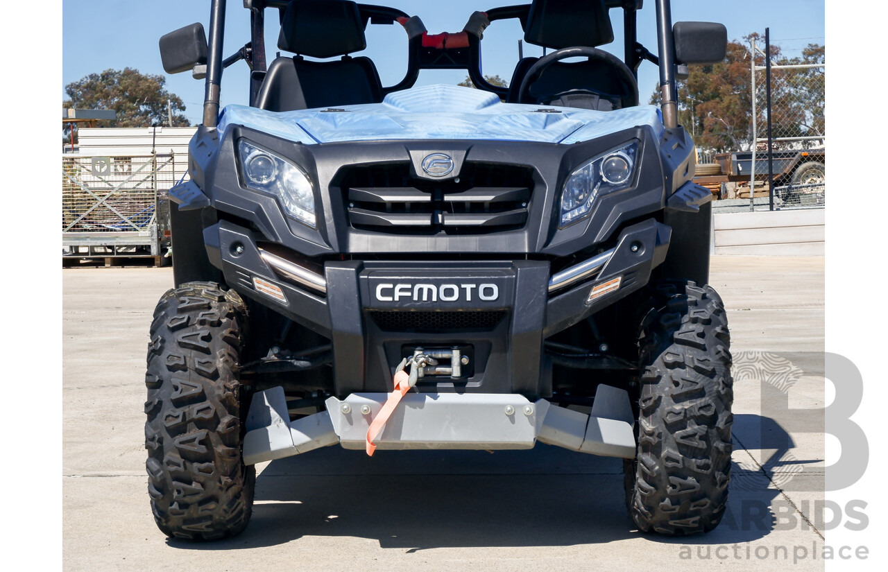 08/2020, CFMOTO U Force 550EPS Side by Side UTV, Manual Tipper Tray & X-Bull Winch with Remote