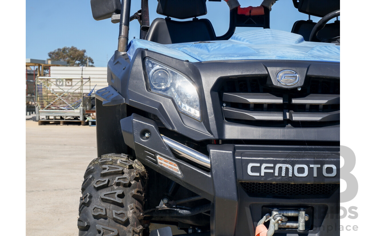08/2020, CFMOTO U Force 550EPS Side by Side UTV, Manual Tipper Tray & X-Bull Winch with Remote