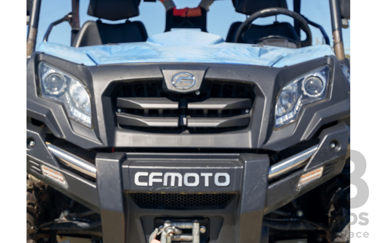 08/2020, CFMOTO U Force 550EPS Side by Side UTV, Manual Tipper Tray & X-Bull Winch with Remote