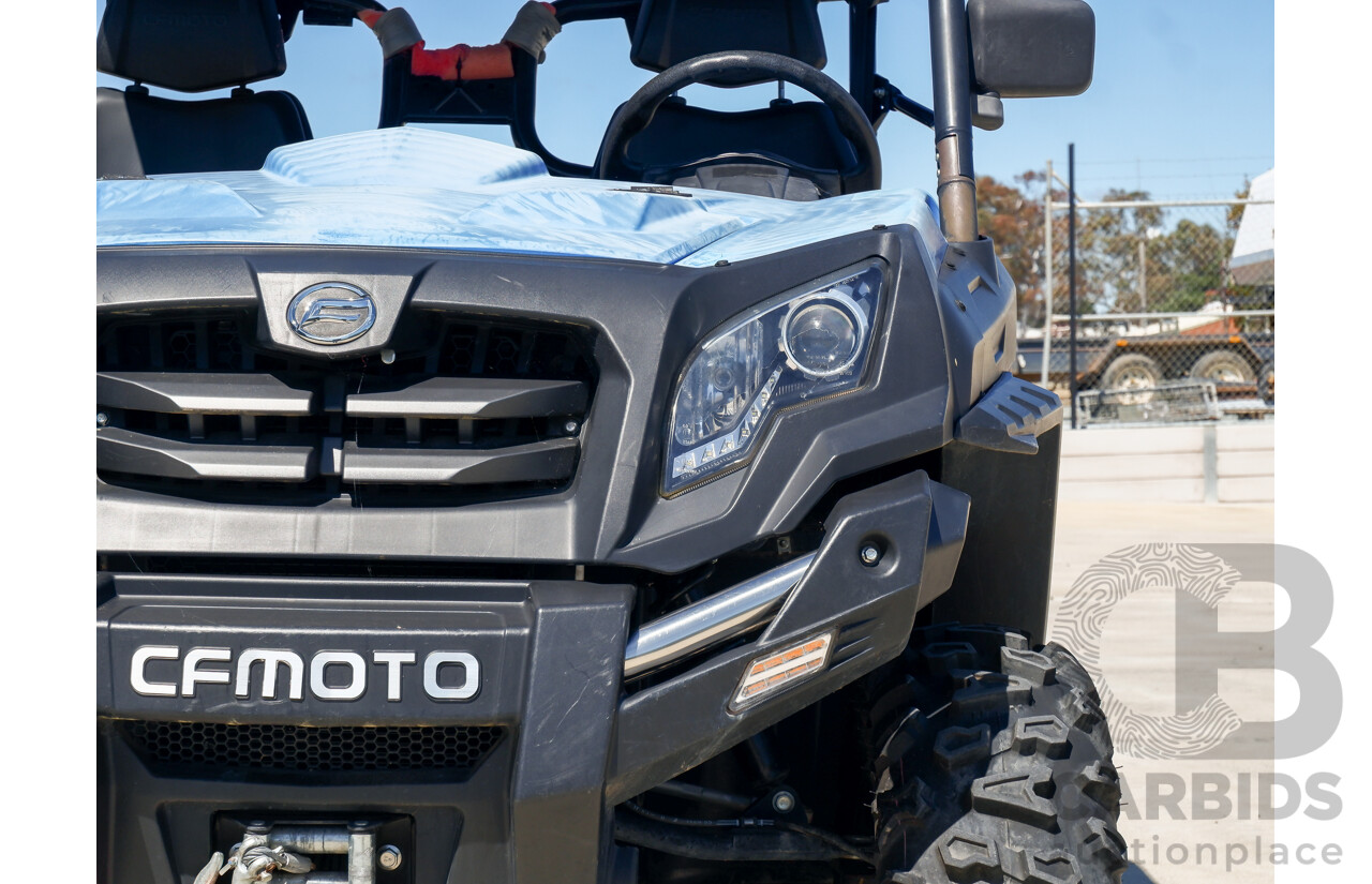 08/2020, CFMOTO U Force 550EPS Side by Side UTV, Manual Tipper Tray & X-Bull Winch with Remote